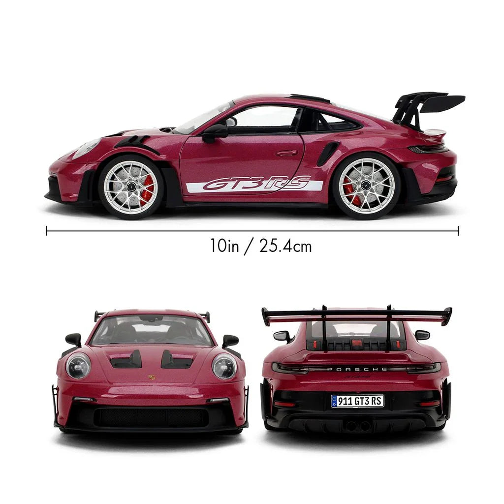 粉色单据 - 保时捷 GT3 RS 1:18 比例压铸车