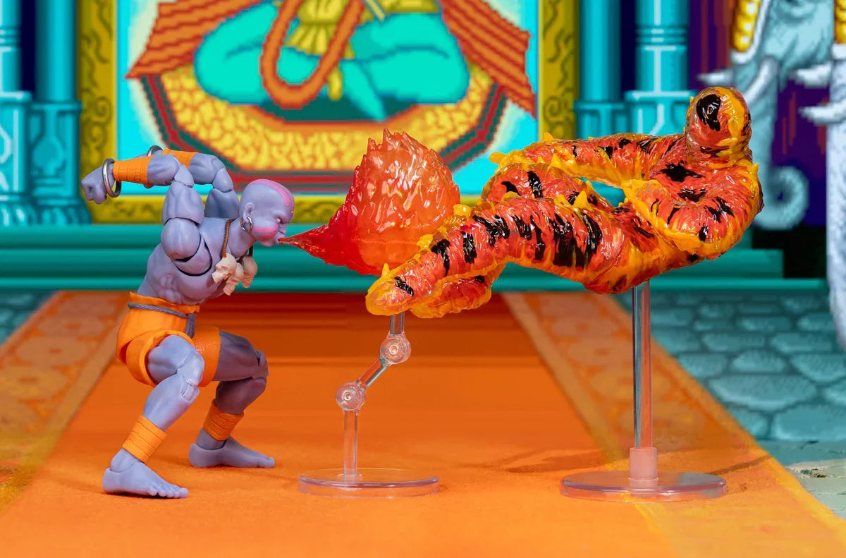 JAD36690 Street Fighter II - Dhalsim (Player 2) Deluxe 1:12 Scale Action Figure - Jada Toys - Titan Pop Culture