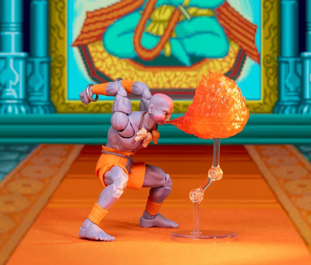 JAD36690 Street Fighter II - Dhalsim (Player 2) Deluxe 1:12 Scale Action Figure - Jada Toys - Titan Pop Culture