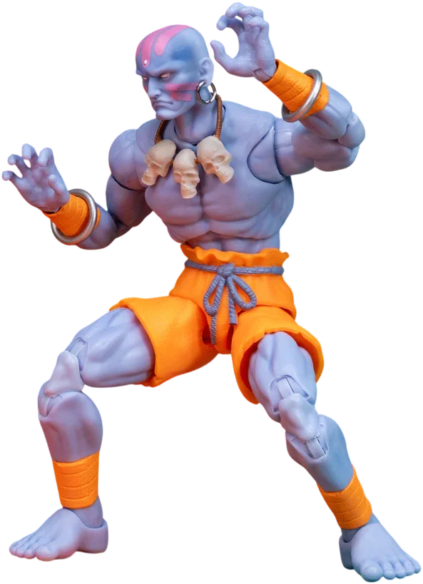 JAD36690 Street Fighter II - Dhalsim (Player 2) Deluxe 1:12 Scale Action Figure - Jada Toys - Titan Pop Culture