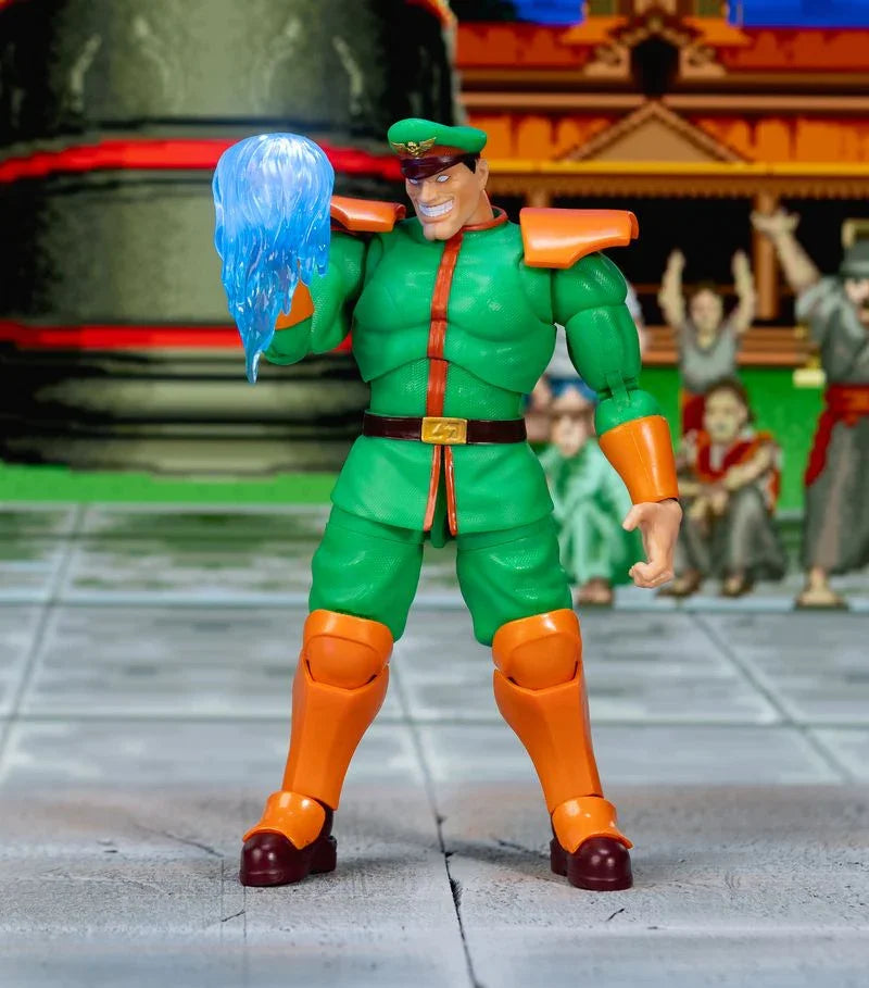 JAD36691 Street Fighter II - M. Bison (Player 2) Deluxe 1:12 Scale Action Figure - Jada Toys - Titan Pop Culture