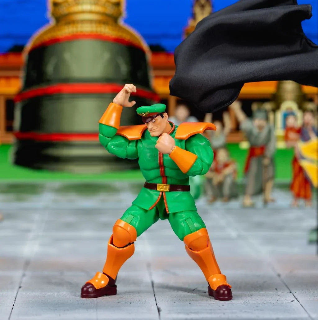 JAD36691 Street Fighter II - M. Bison (Player 2) Deluxe 1:12 Scale Action Figure - Jada Toys - Titan Pop Culture