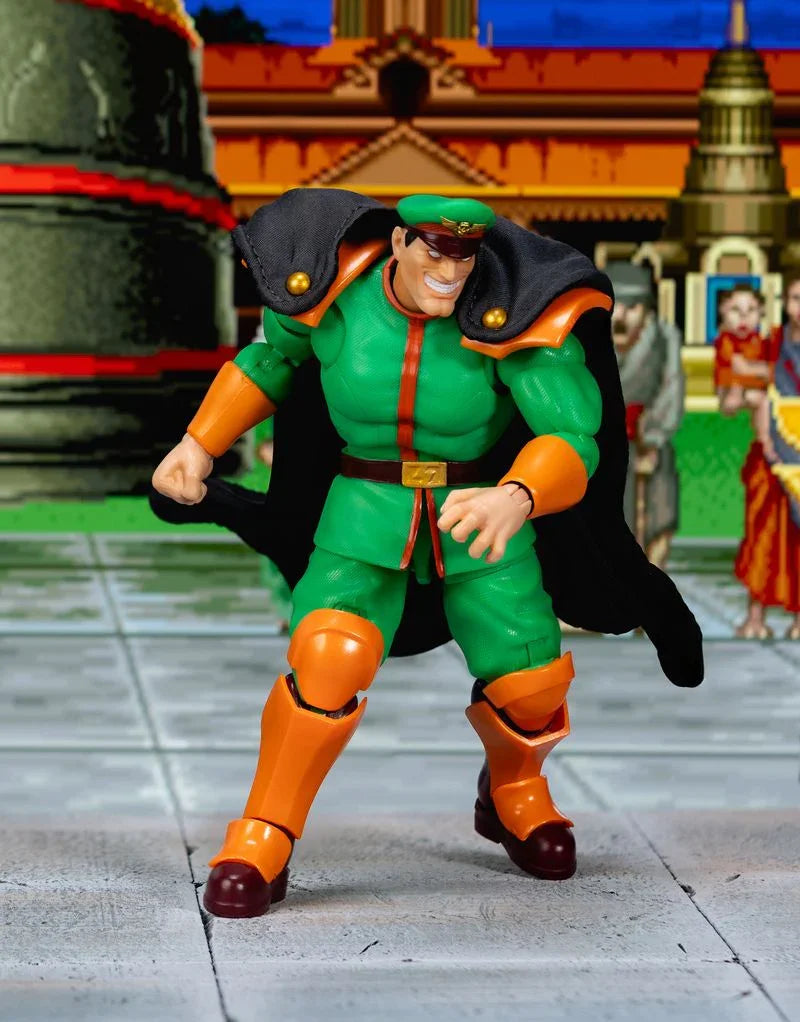JAD36691 Street Fighter II - M. Bison (Player 2) Deluxe 1:12 Scale Action Figure - Jada Toys - Titan Pop Culture