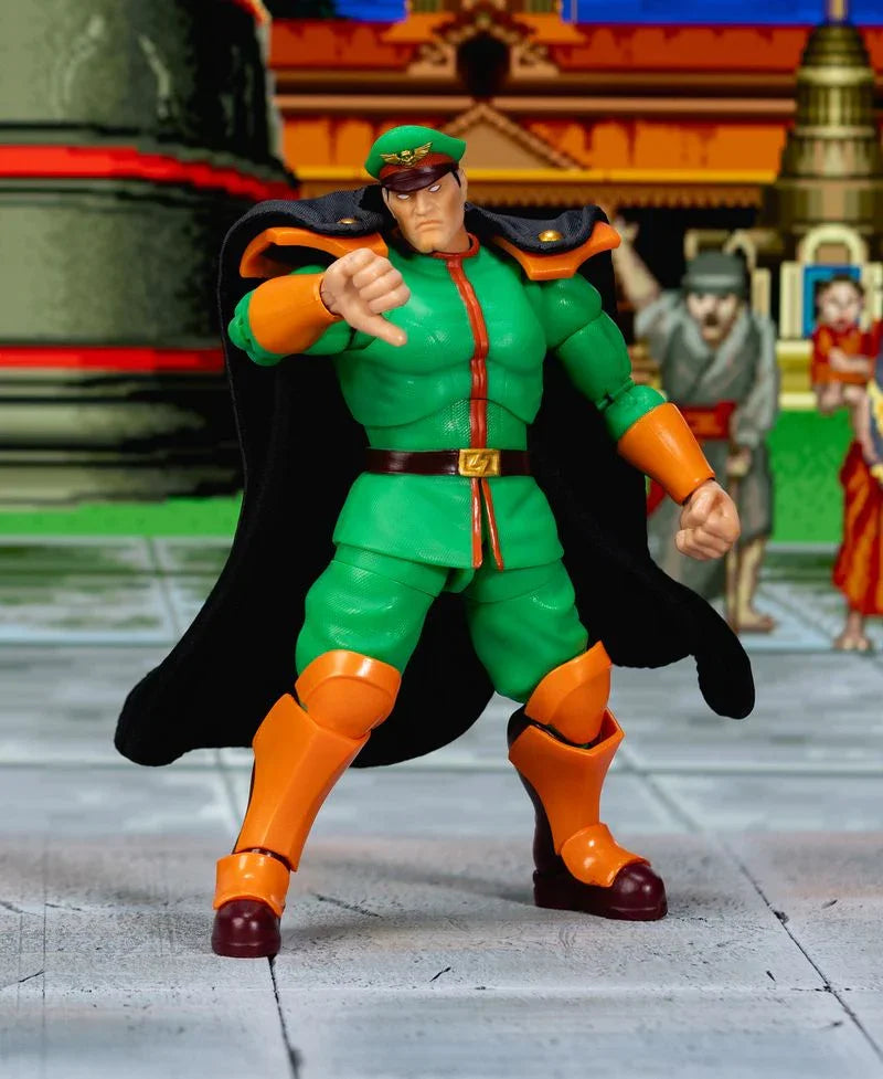 JAD36691 Street Fighter II - M. Bison (Player 2) Deluxe 1:12 Scale Action Figure - Jada Toys - Titan Pop Culture