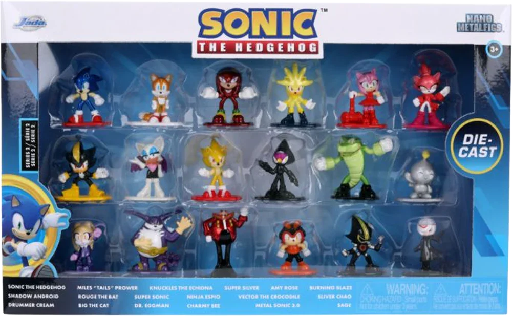 Sonic the Hedgehog - Nano MetalFig 18-Pack (Wave 2)
