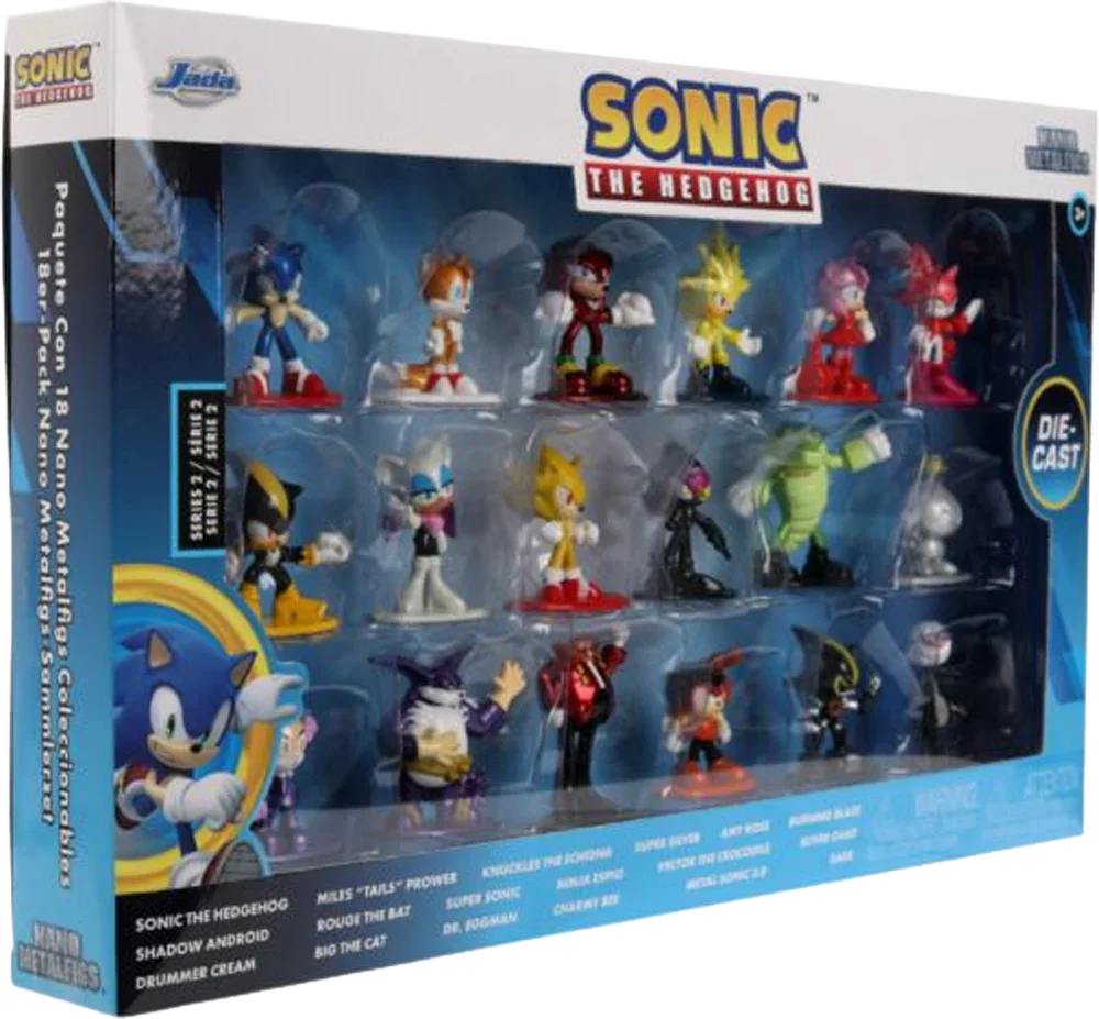 Sonic the Hedgehog - Nano MetalFig 18-Pack (Wave 2)