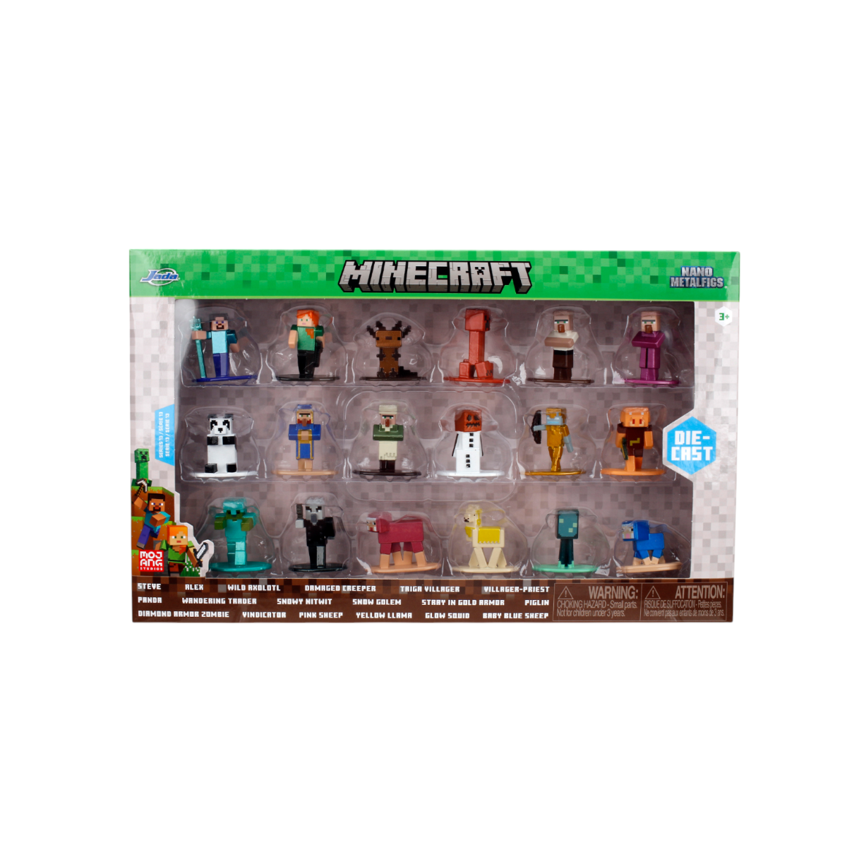 Minecraft - 纳米金属人像 18 件装(第 13 波)