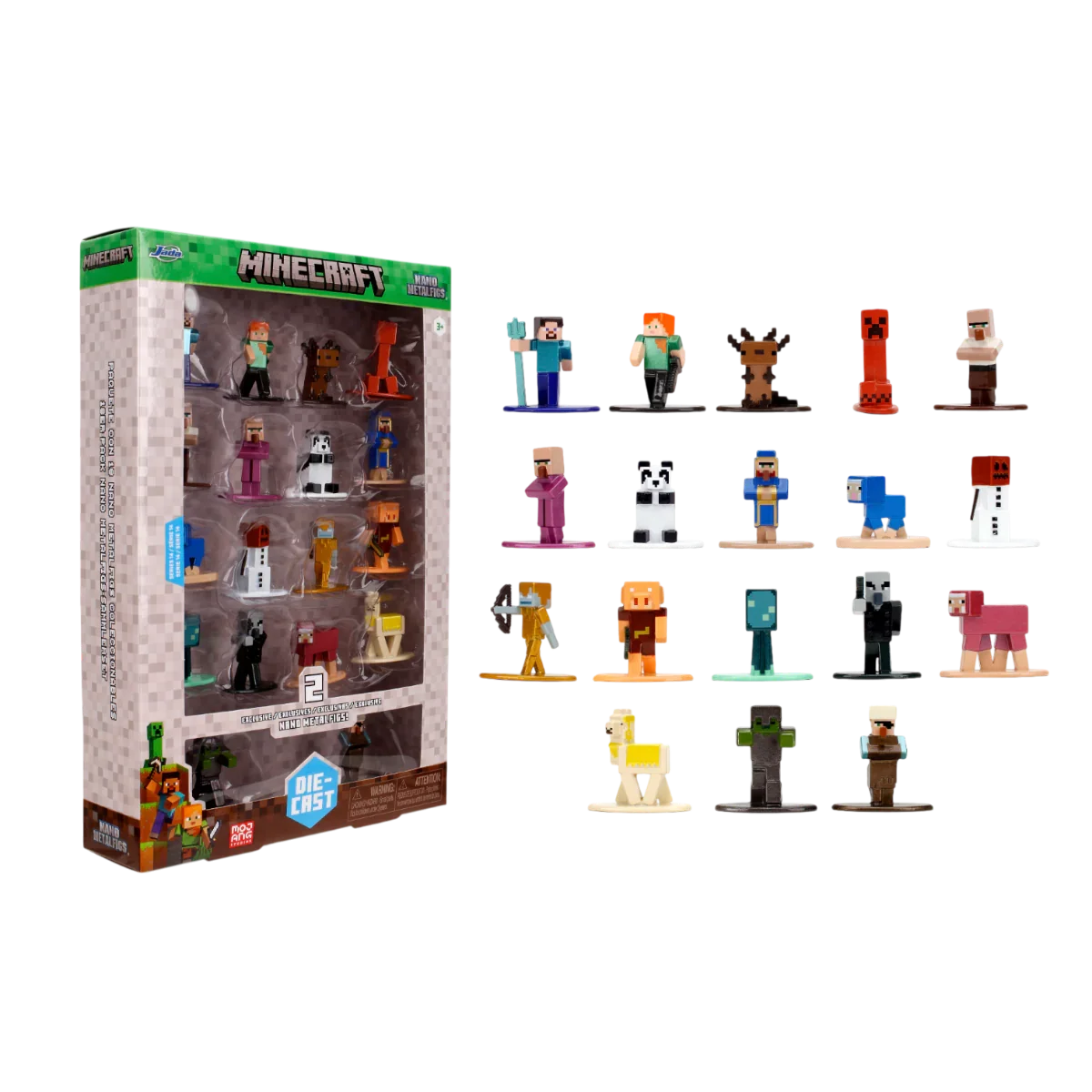 Minecraft - Nano MetalFig 18-Pack (Ola 14) Exclusivo