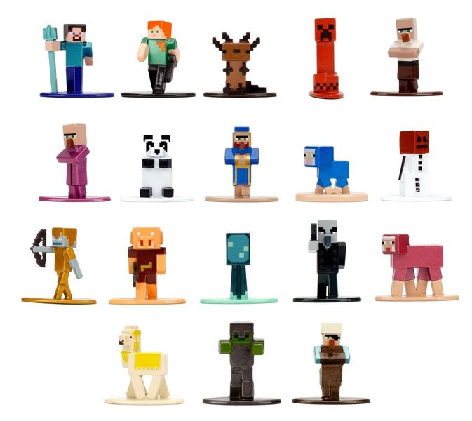 Minecraft - Nano MetalFig 18-Pack (Wave 14) Exclusive