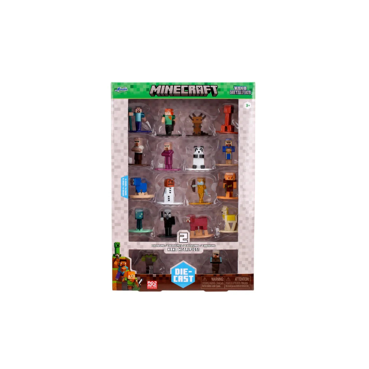 Minecraft - Nano MetalFig 18-Pack (Ola 14) Exclusivo