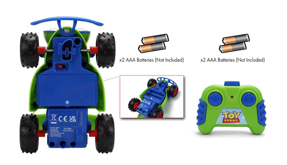 Toy Story - RC 1:32 Scale Remote Control Car