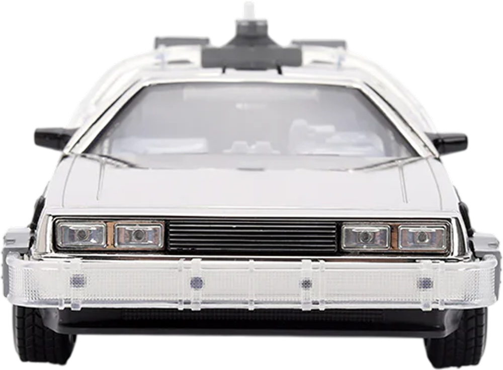Back to the Future - Delorean (Chrome) 1:24 Scale Diecast Vehicle
