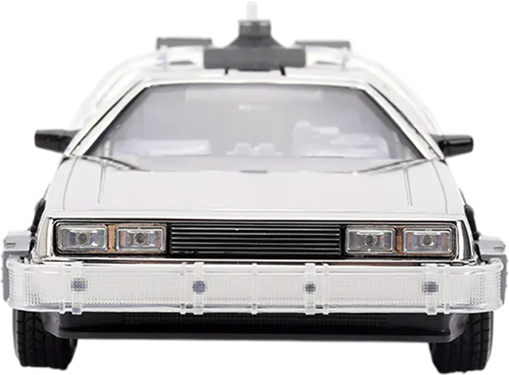 Back to the Future - Delorean (Chrome) 1:24 Scale Diecast Vehicle