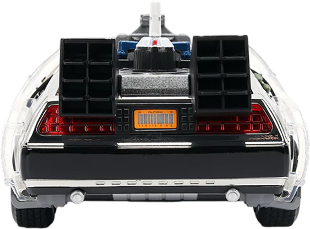 Back to the Future - Delorean (Chrome) 1:24 Scale Diecast Vehicle
