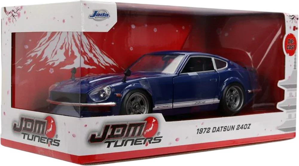 JDM Tuners - 1972 年达特桑 24 盎司 1:24 比例压铸车辆