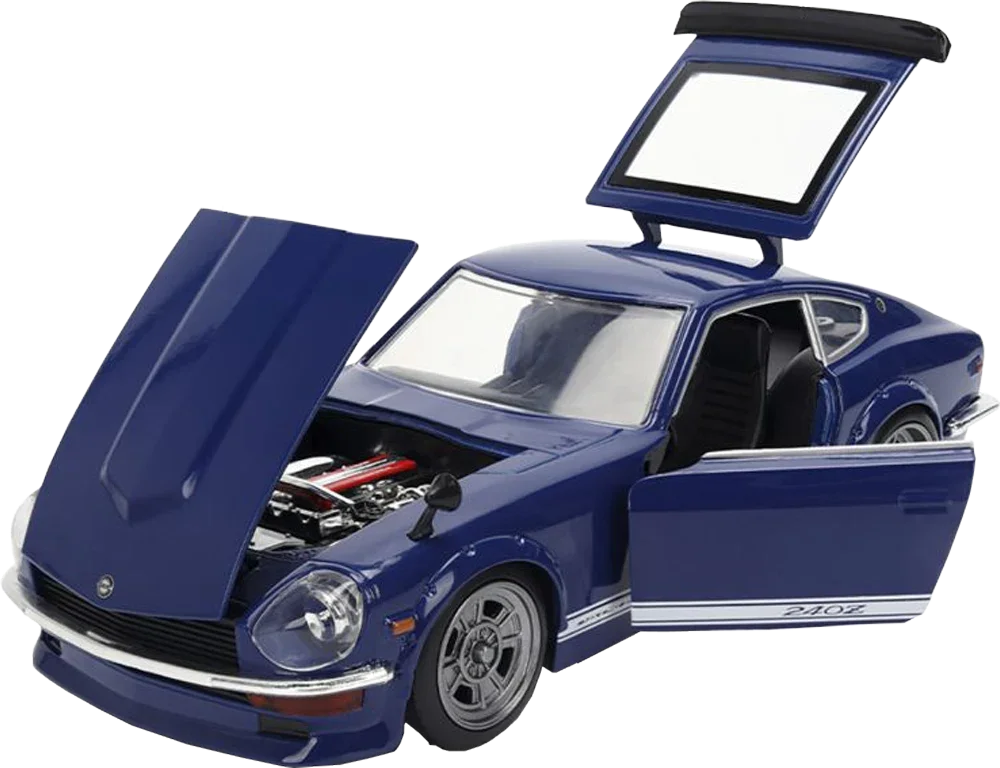 JDM Tuners - 1972 年达特桑 24 盎司 1:24 比例压铸车辆
