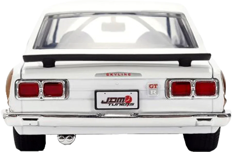 JDM Tuners - 1971 年日产 Skyline 2000 GT-R 1:24 比例压铸车辆