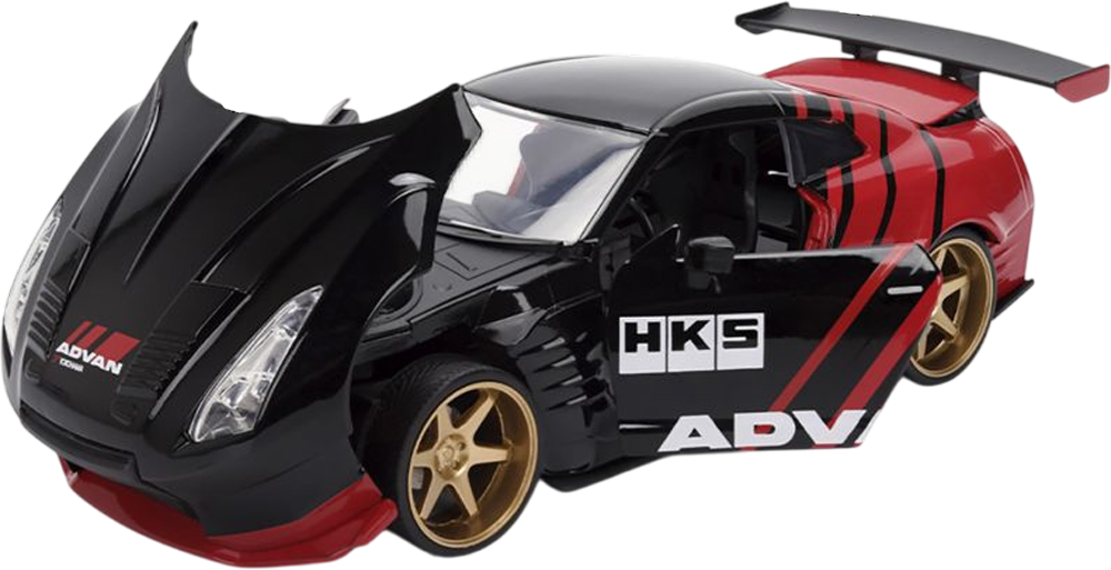 JDM Tuners - 2009 Nissan GT-R (R35) Ben Sopra 1:24 Scale Diecast Vehicle