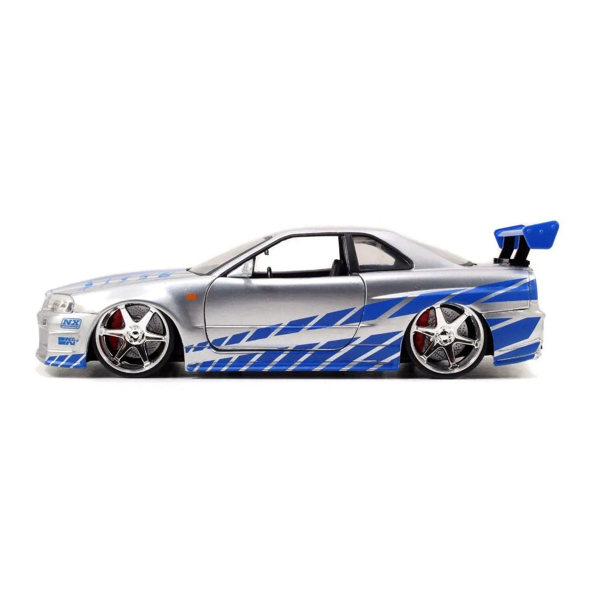 JAD97158 Fast and Furious - '02 Nissan Skyline GT-R 1:24 Scale Hollywood Ride - Jada Toys - Titan Pop Culture