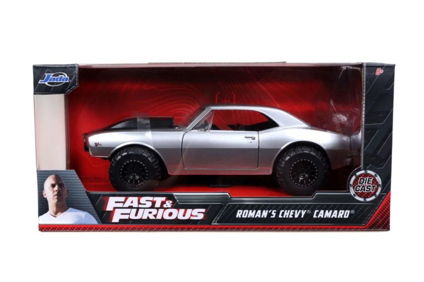 JAD97166 Fast and Furious - 1967 Chevy Camaro (Offroad) 1:24 Scale Hollywood Ride - Jada Toys - Titan Pop Culture