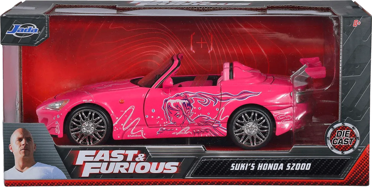 Fast and Furious - Suki's 2001 Honda S2000 1:24 Scale Hollywood Ride