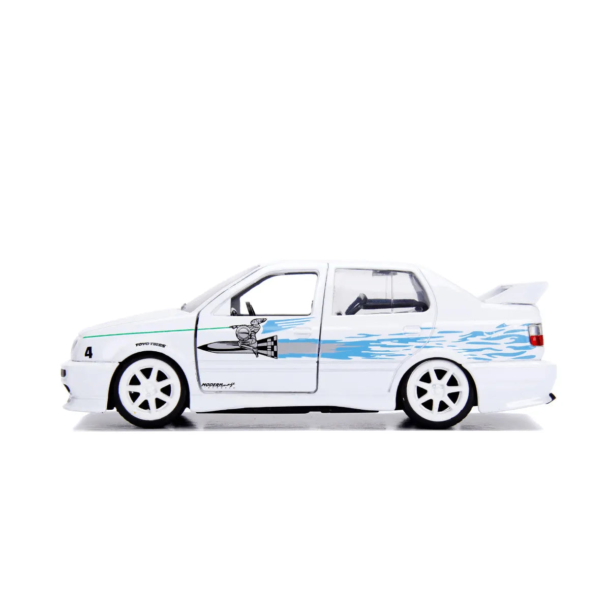 JAD99592 Fast and Furious - 1995 Volkswagen Jetta 1:32 Scale Hollywood Ride - Jada Toys - Titan Pop Culture