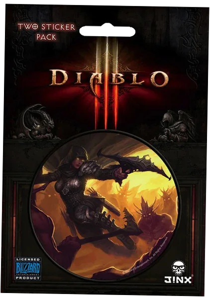 Diablo 3 - Pegatina de la clase Cazador de demonios