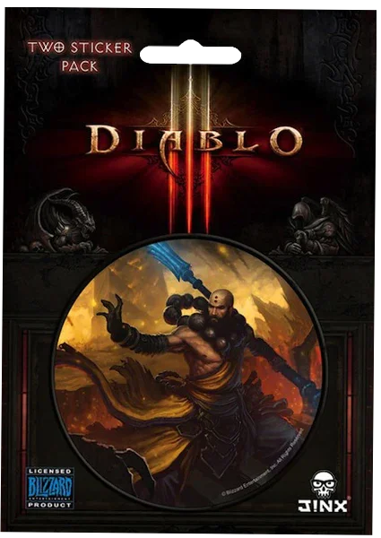 Diablo 3 - Pegatina de la clase Monje