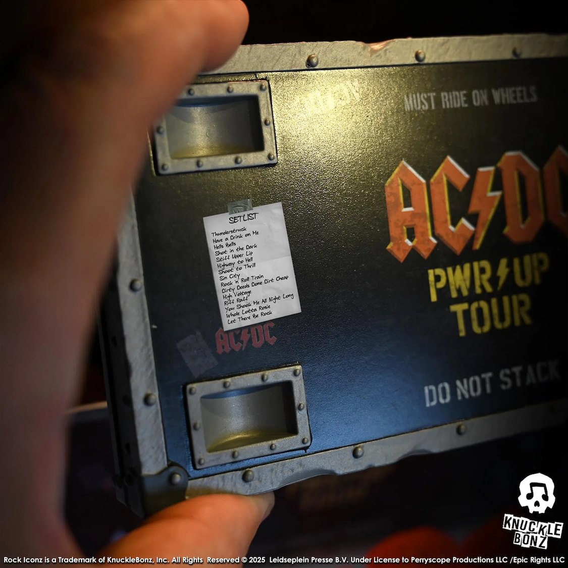AC/DC - Pwr Up Tour Road Case Statue