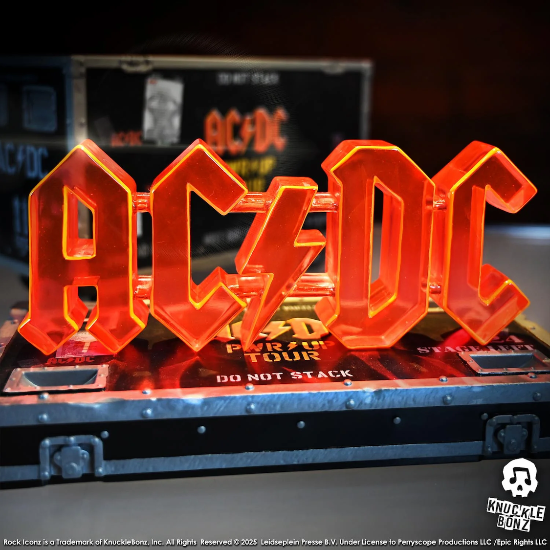 AC/DC - Pwr Up Tour Road Case Statue