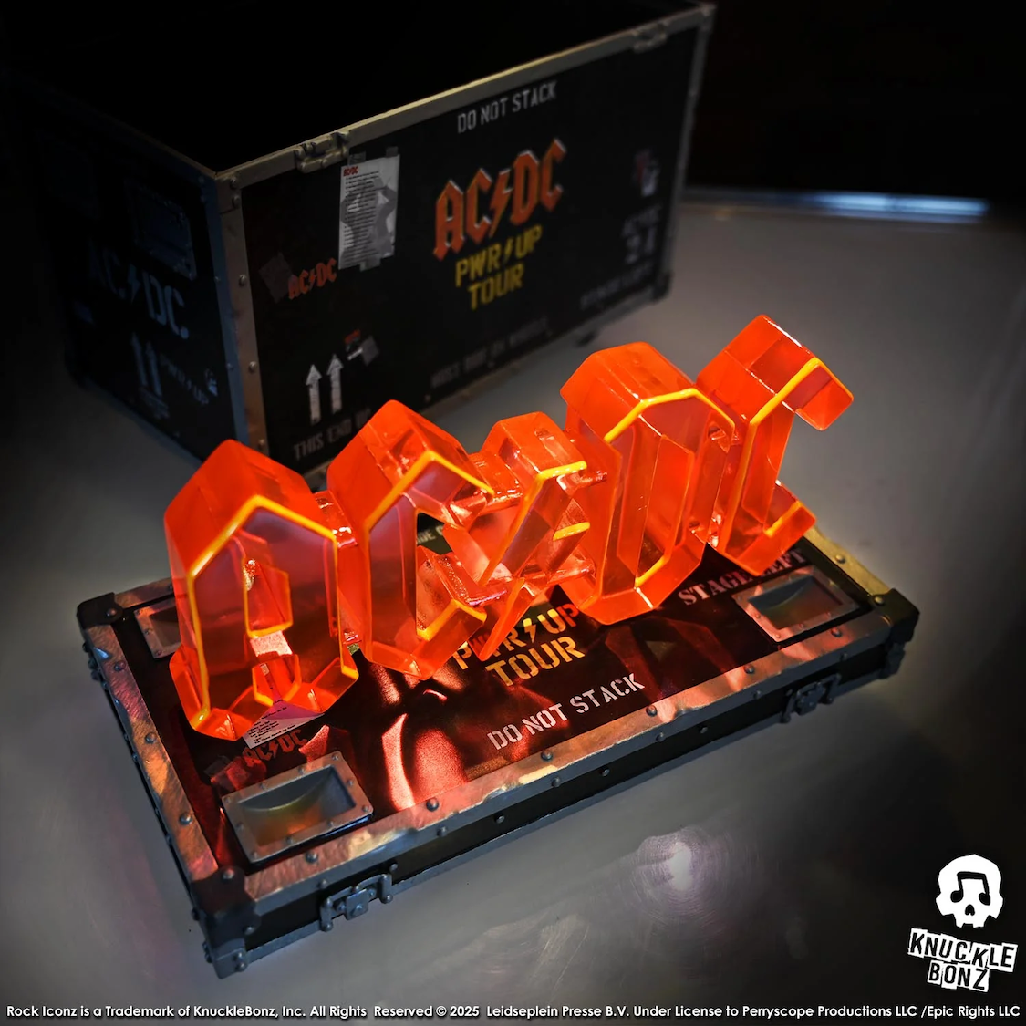 AC/DC - Pwr Up Tour Road Case Statue