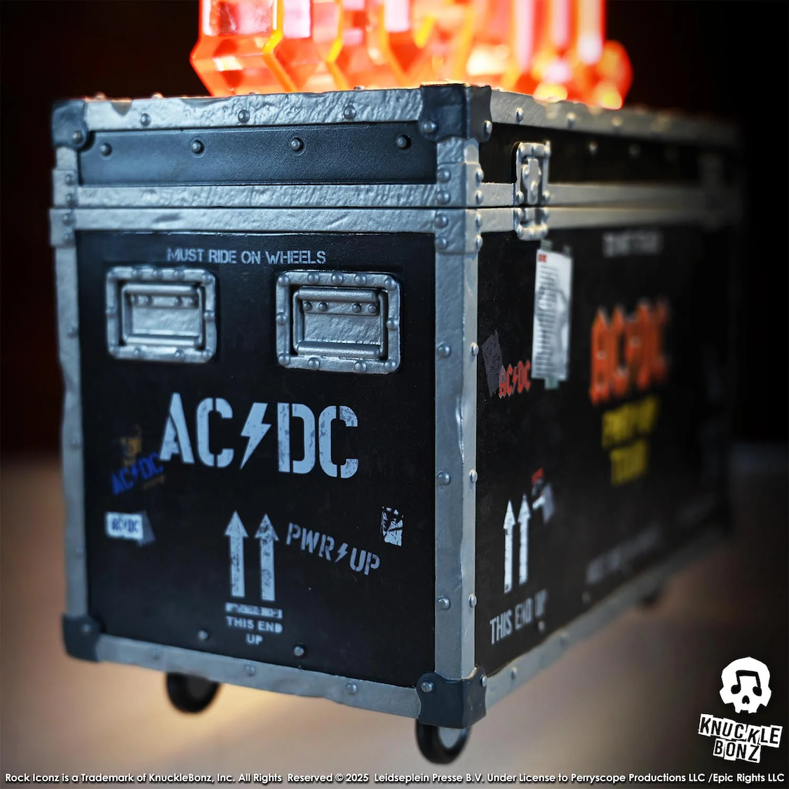 AC/DC - Pwr Up Tour Road Case Statue