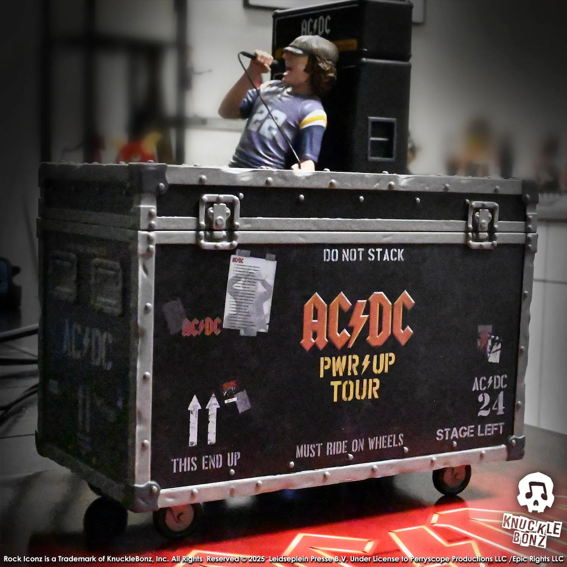 AC/DC - Pwr Up Tour Road Case Statue