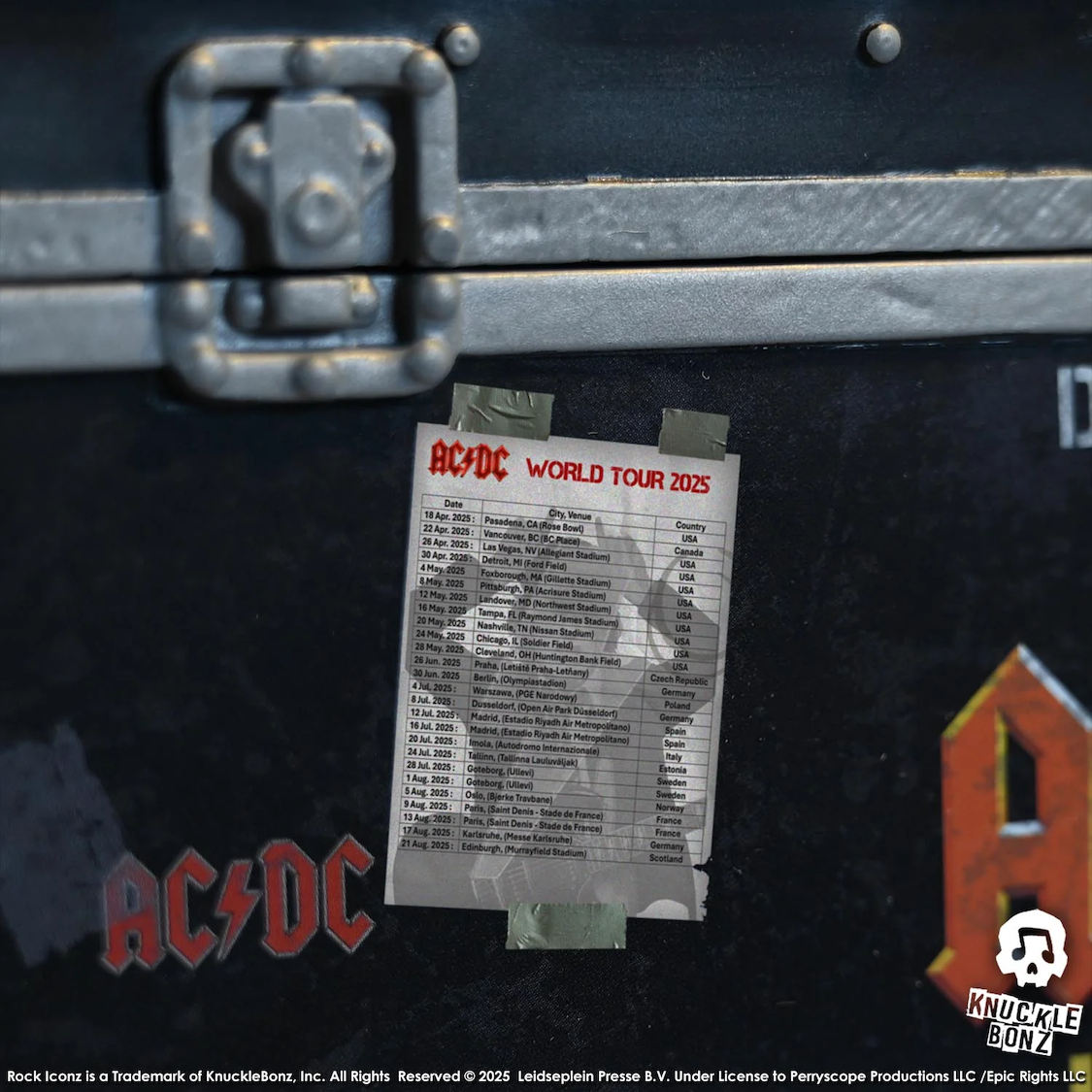 AC/DC - Pwr Up Tour Road Case Statue