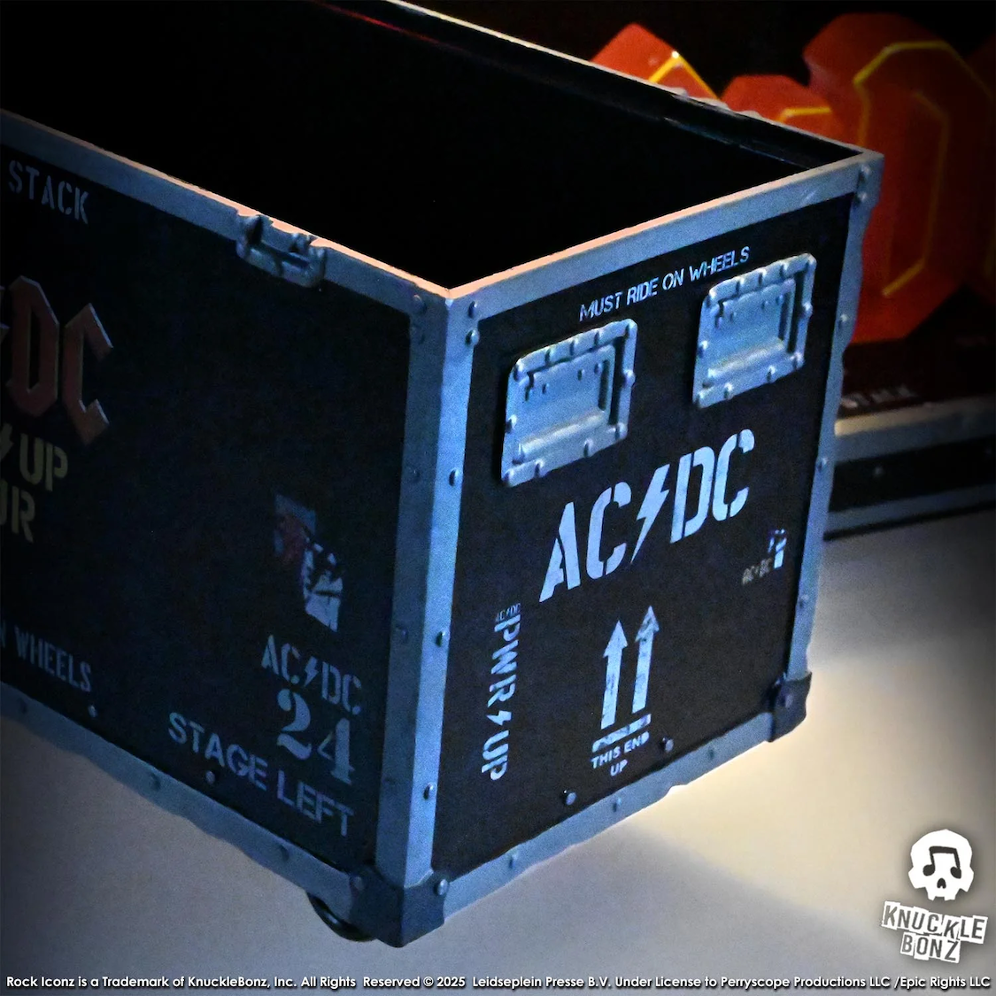 AC/DC - Pwr Up Tour Road Case Statue