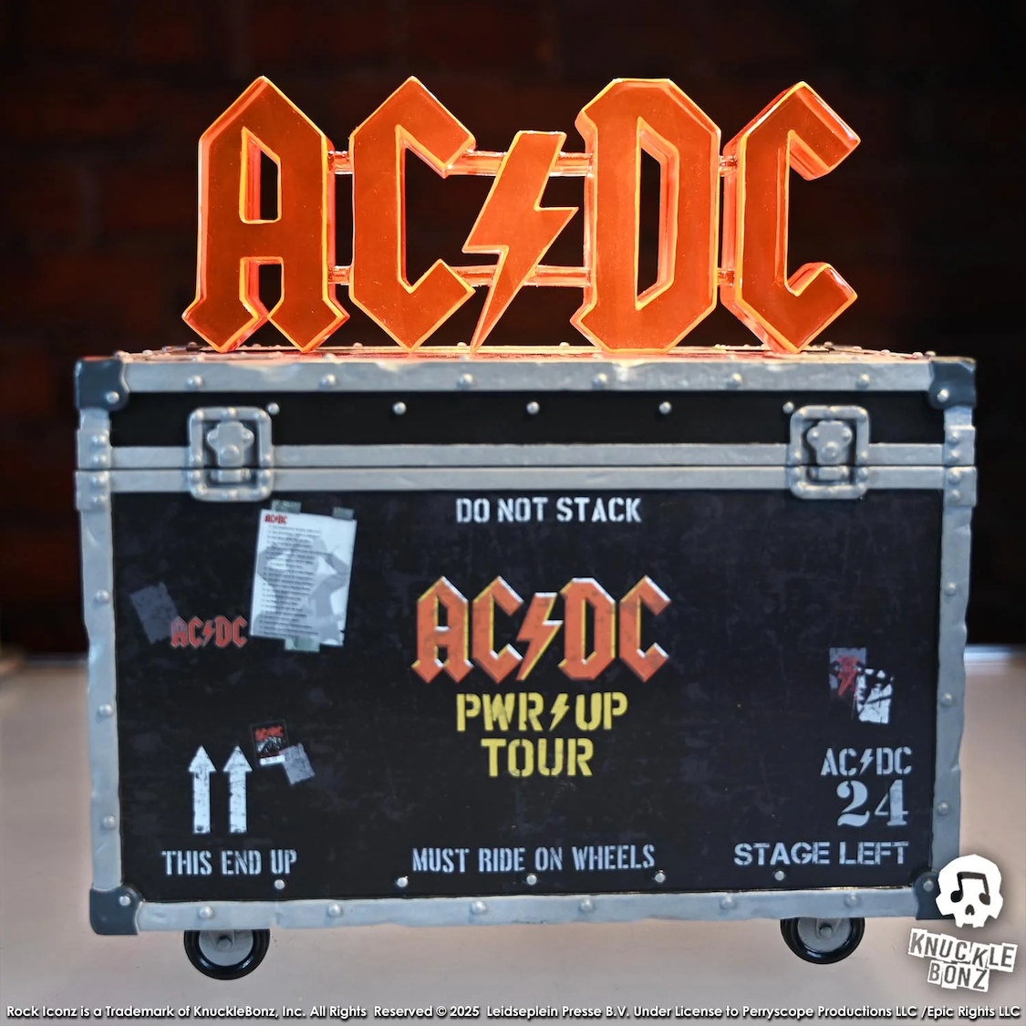 AC/DC - Pwr Up Tour Road Case Statue
