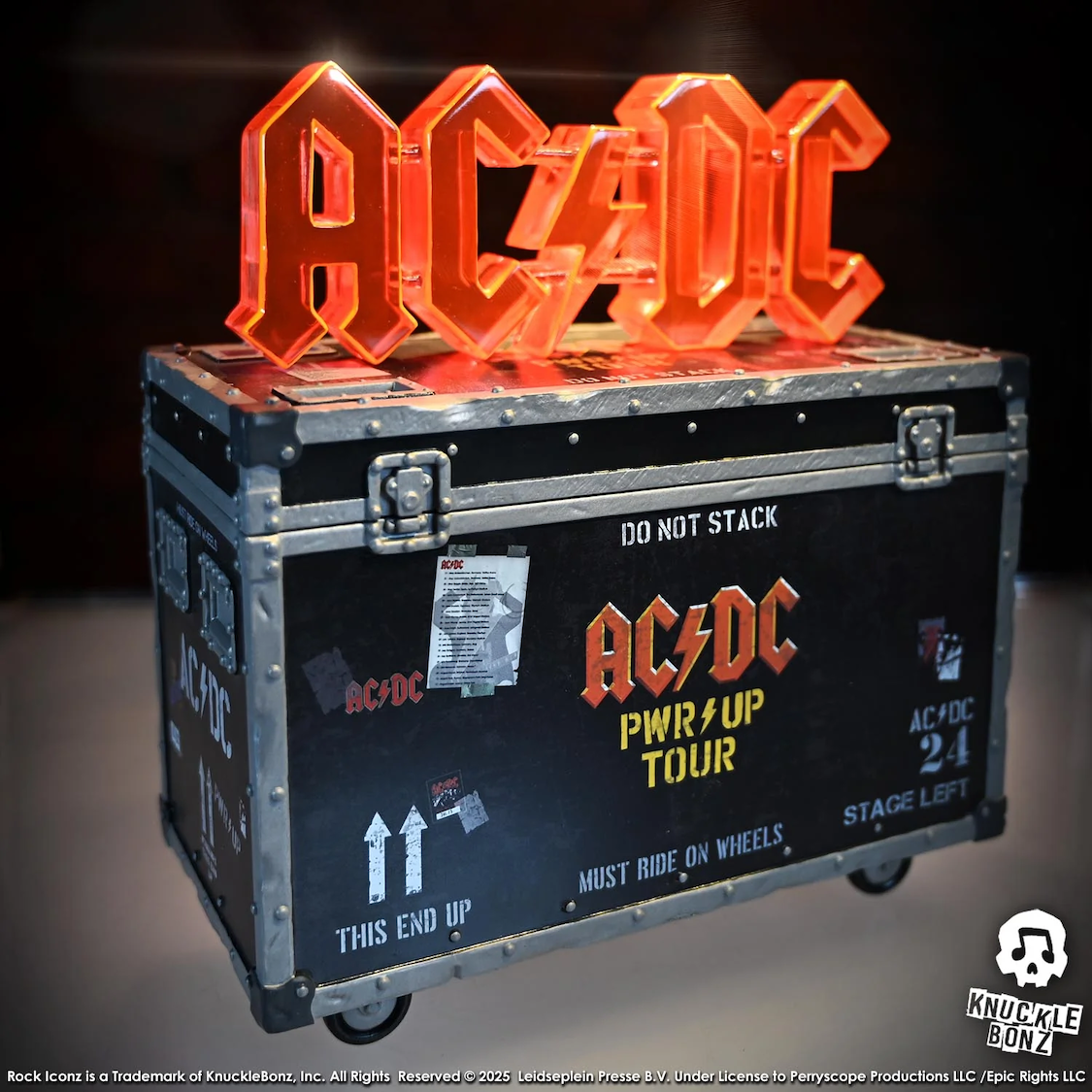 AC/DC - Pwr Up Tour Road Case Statue