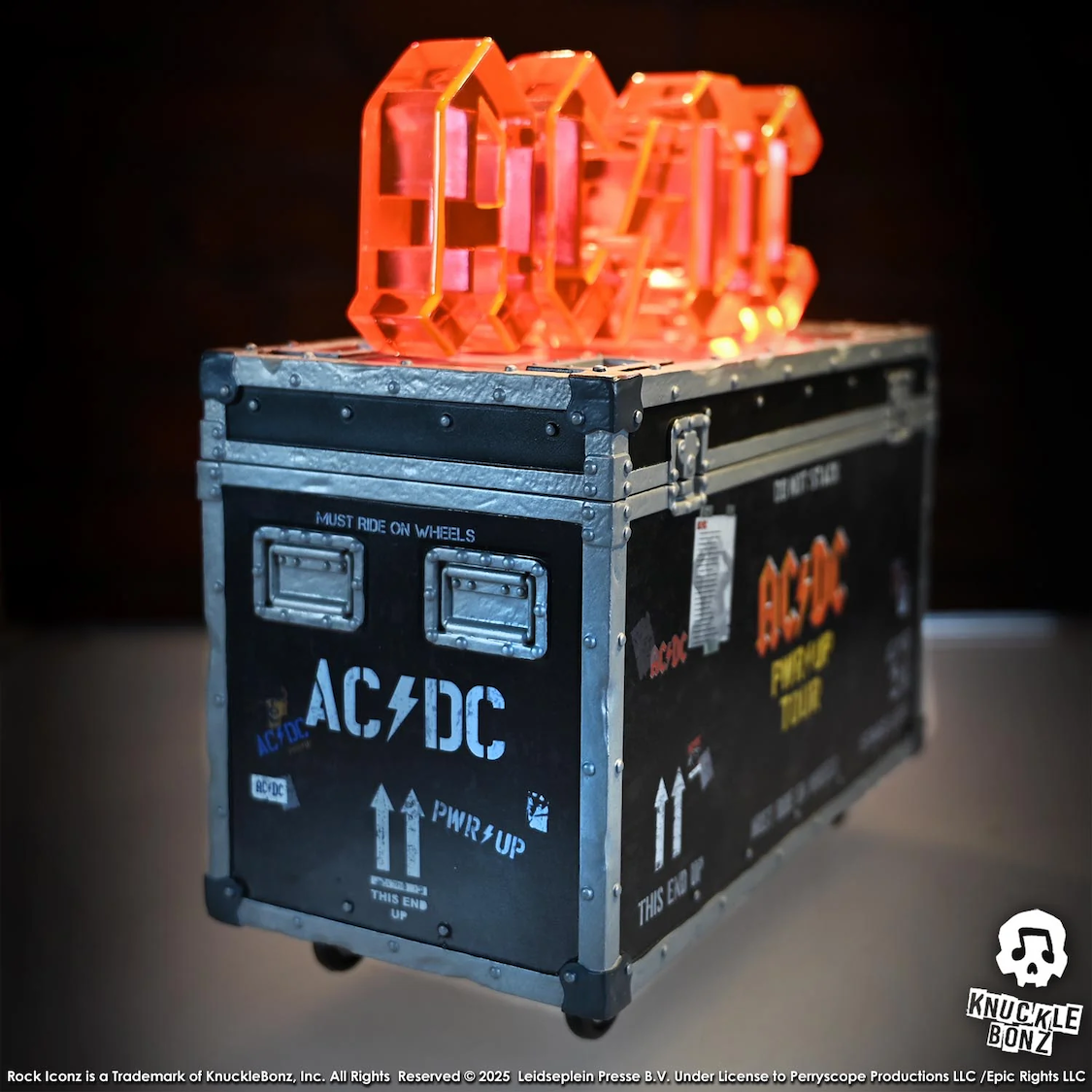 AC/DC - Pwr Up Tour Road Case Statue