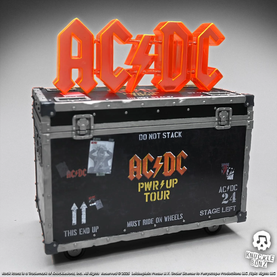 AC/DC - Pwr Up Tour Road Case Statue