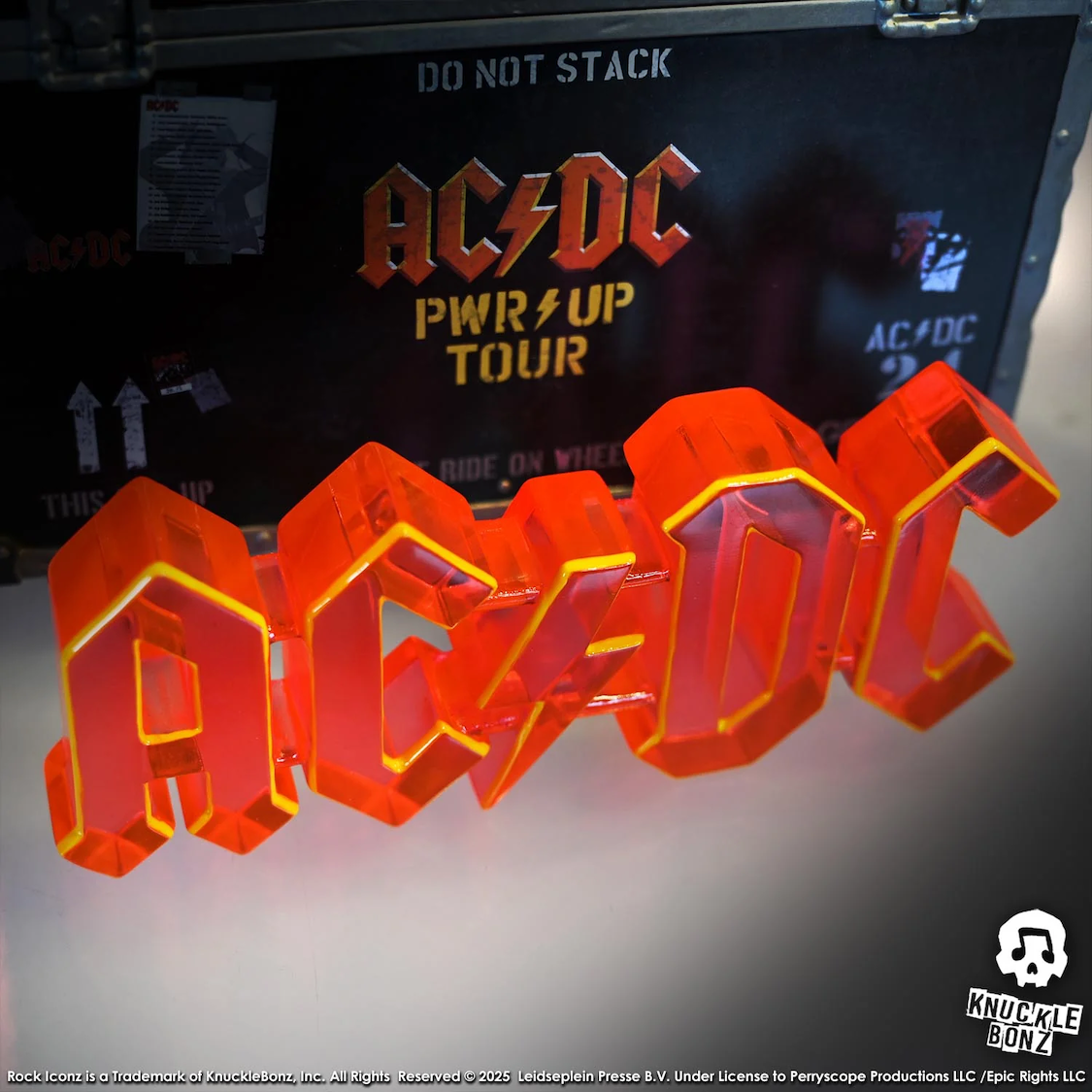 AC/DC - Pwr Up Tour Road Case Statue