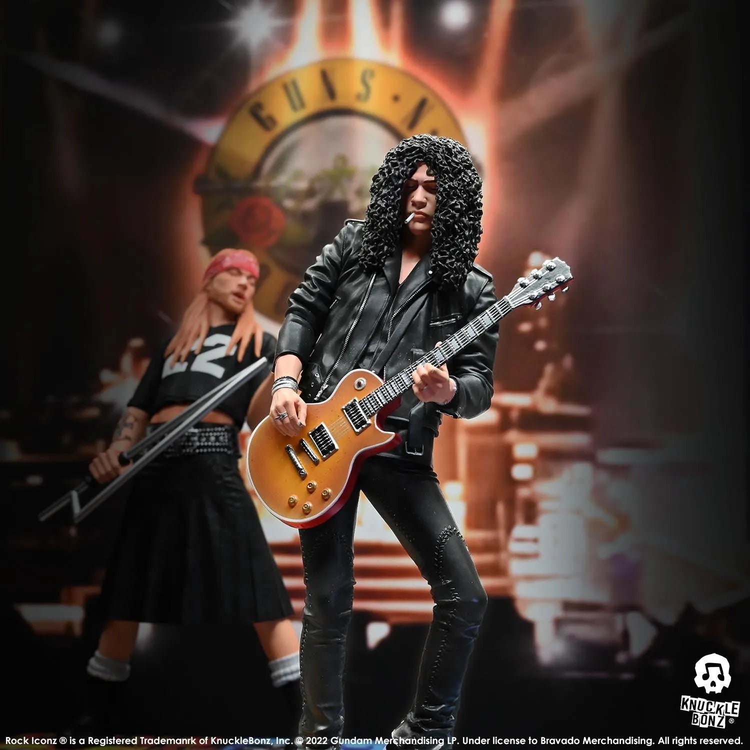 KNUGNR200 Guns N’ Roses II Rock Iconz (Set of 3) - KnuckleBonz - Titan Pop Culture