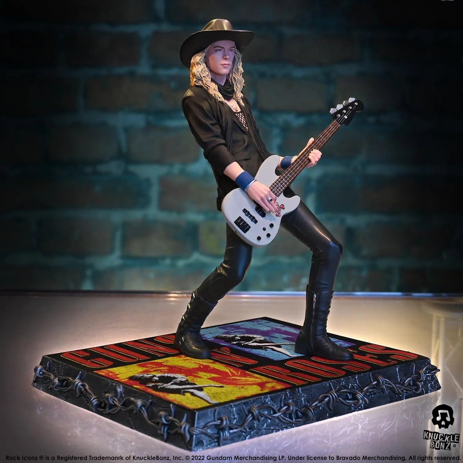 KNUGNR200 Guns N’ Roses II Rock Iconz (Set of 3) - KnuckleBonz - Titan Pop Culture