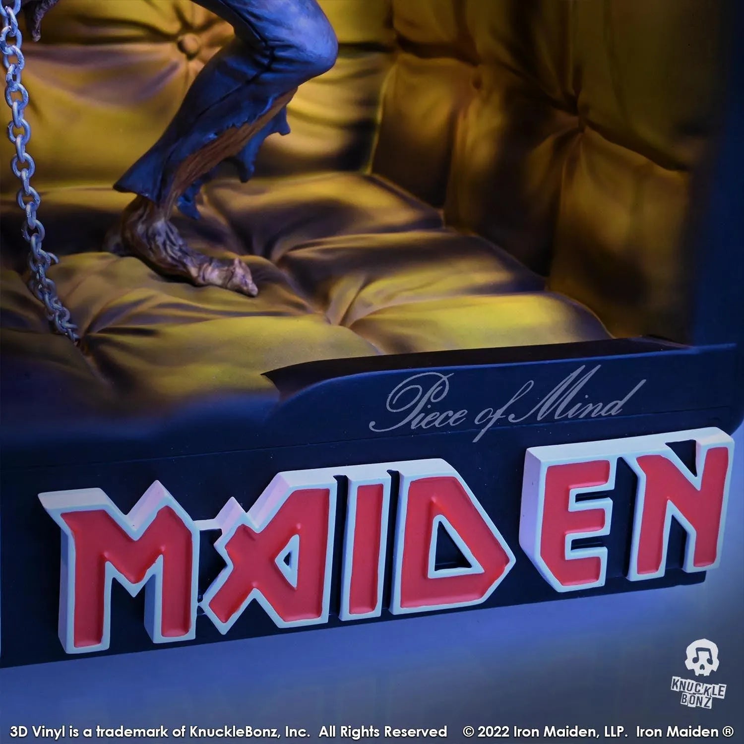 KNUIRONMAIDEN200 Iron Maiden - Piece of Mind 3D Vinyl Statue - KnuckleBonz - Titan Pop Culture
