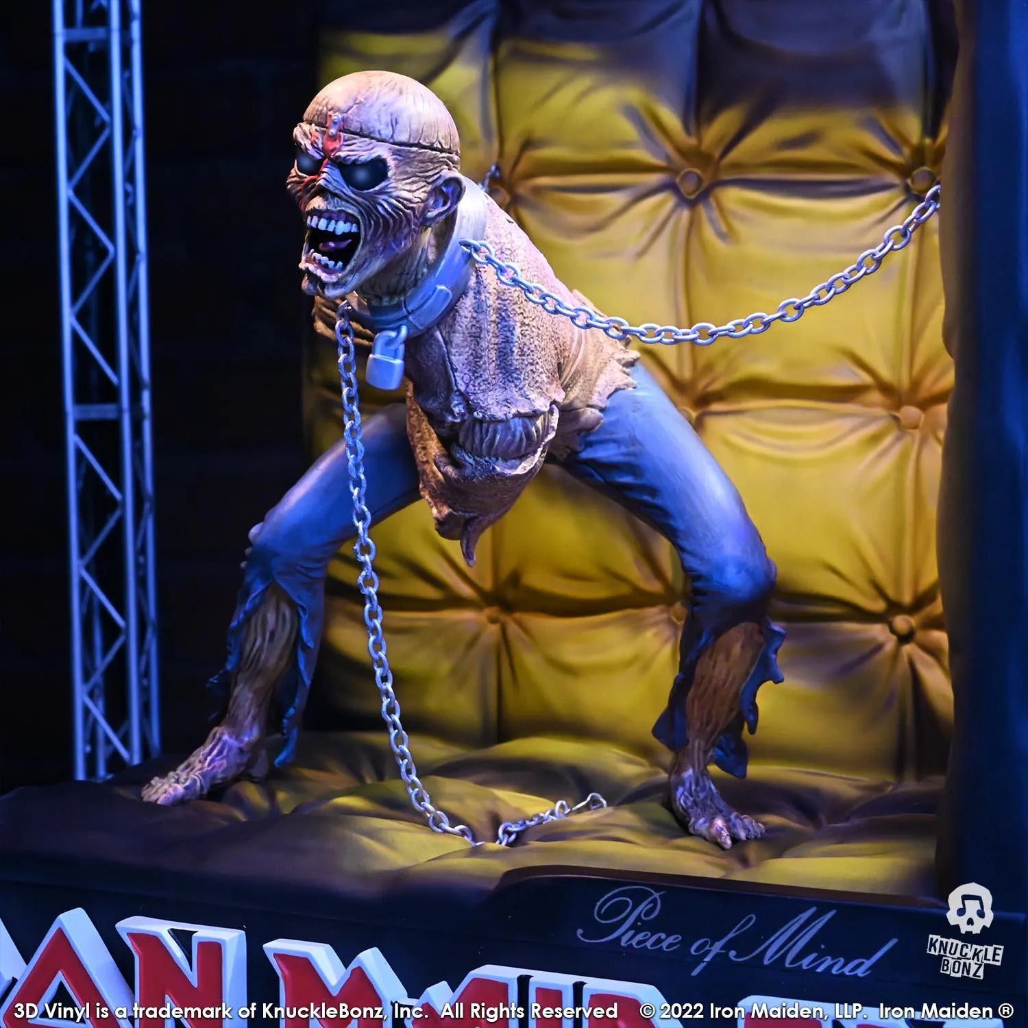 KNUIRONMAIDEN200 Iron Maiden - Piece of Mind 3D Vinyl Statue - KnuckleBonz - Titan Pop Culture