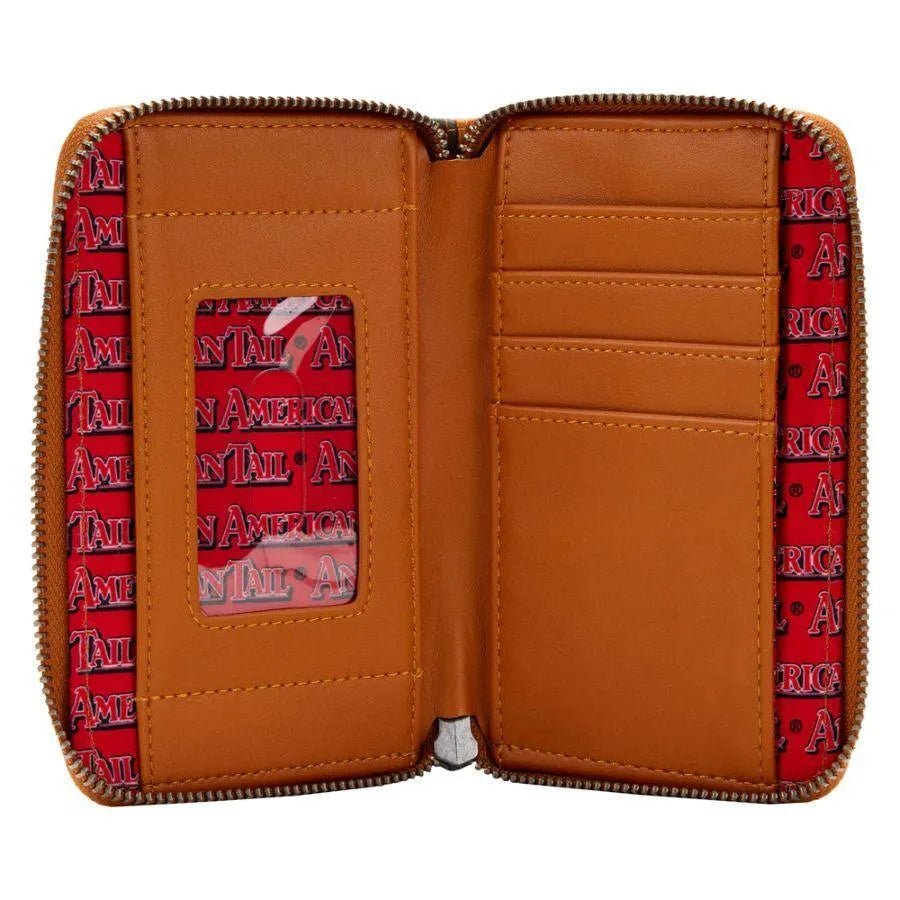 LOUAATWA0001 An American Tail - Fievel Scene Zip Purse - Loungefly - Titan Pop Culture