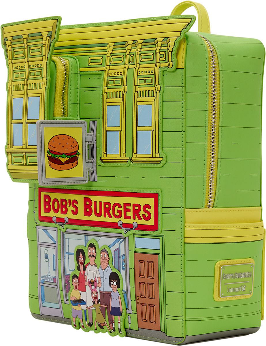 开心汉堡店 - 餐厅迷你背包