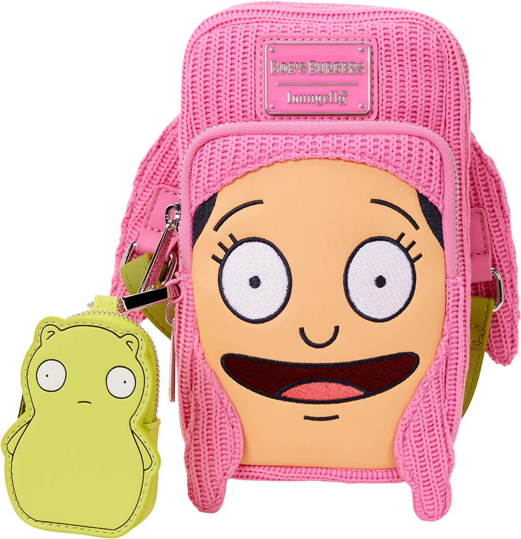 Bob’s Burgers – Louise Cosplay Crossbody Bag with Coin Bag