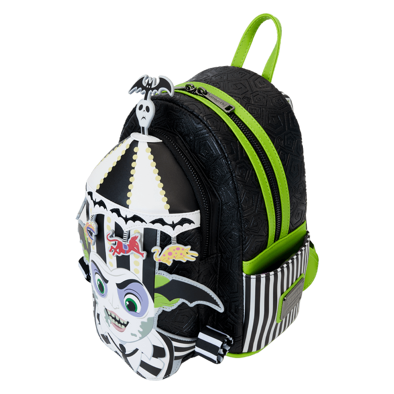 LOUBTJBK0027 Beetlejuice - Carousel Light-up Cosplay Mini Backpack - Loungefly - Titan Pop Culture