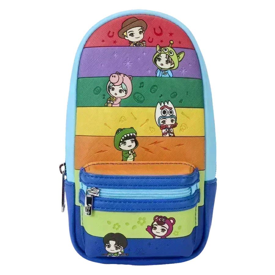 LOUBTSPCC0001 BTS - Toy Story "Tiny Tan" Mini Backpack Pencil Case - Loungefly - Titan Pop Culture