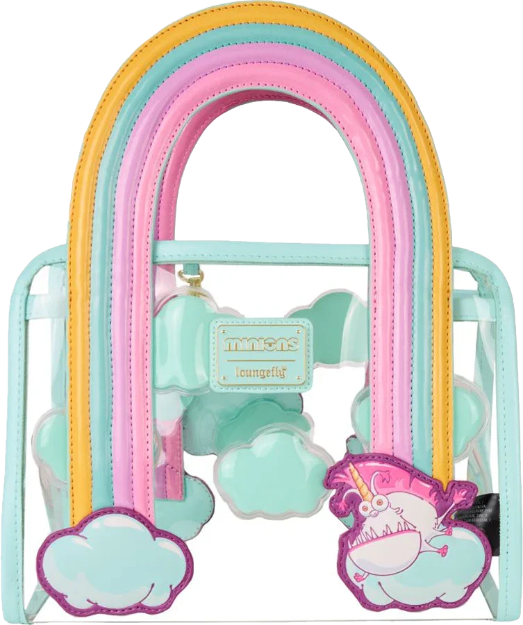 Minions - Bolsa de tela de unicornio esponjoso
